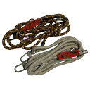 【中古】良品 topologie トポロジー ショルダーストラップ 2個セット ベージュ ブラウン メンズ レディース Luxs ブランド古着のリュクス