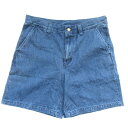 【エントリーポイント10倍】【中古】新品同様 conveniencewear コンビニエンスウェア デニム ジーンズ ショート パンツ ボトムス ファミリーマート サイズL インディゴブルー メンズ Luxs ブランド古着のリュクス