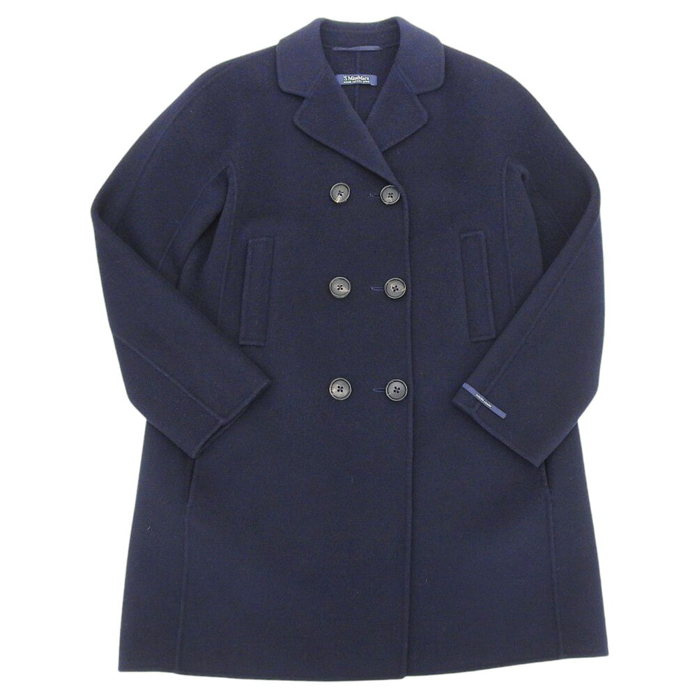 【関税込み】Max Mara ネイビー ダブルジャケット 楽天市場】ネイビー(ブランドマックスマーラ)(コート
