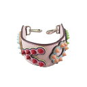 【中古】未使用 FENDI フェンディ ストラップユーミニ バッグ用 ショルダーストラップ レザー LOVEスタッズロゴ アクセサリー ピンク レディース Lu...