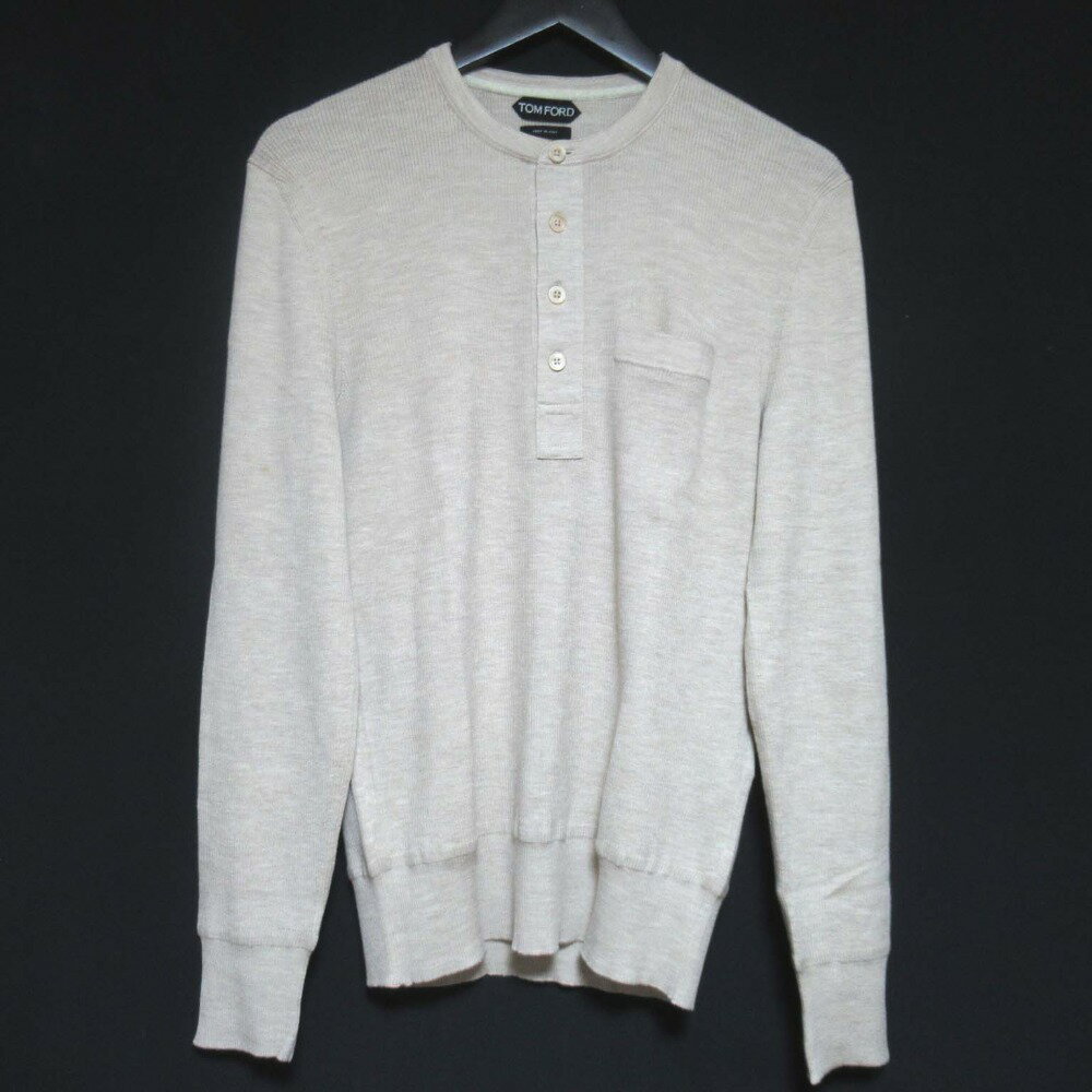 美品✨ TOM FORD ヘンリーネック 長袖Tシャツ ストレッチ 50 XL 楽天市場】ヘンリーネック 長袖(ブランドトム・フォード