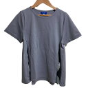【中古】未使用 BLUE LABEL CRESTBRIDGE ブルーレーベルクレストブリッジ ハイゲージポンチカットソー 半袖 Tシャツ 55P13178 サイズ38 サックス レディース Luxs ブランド古着のリュクス|詳細画像