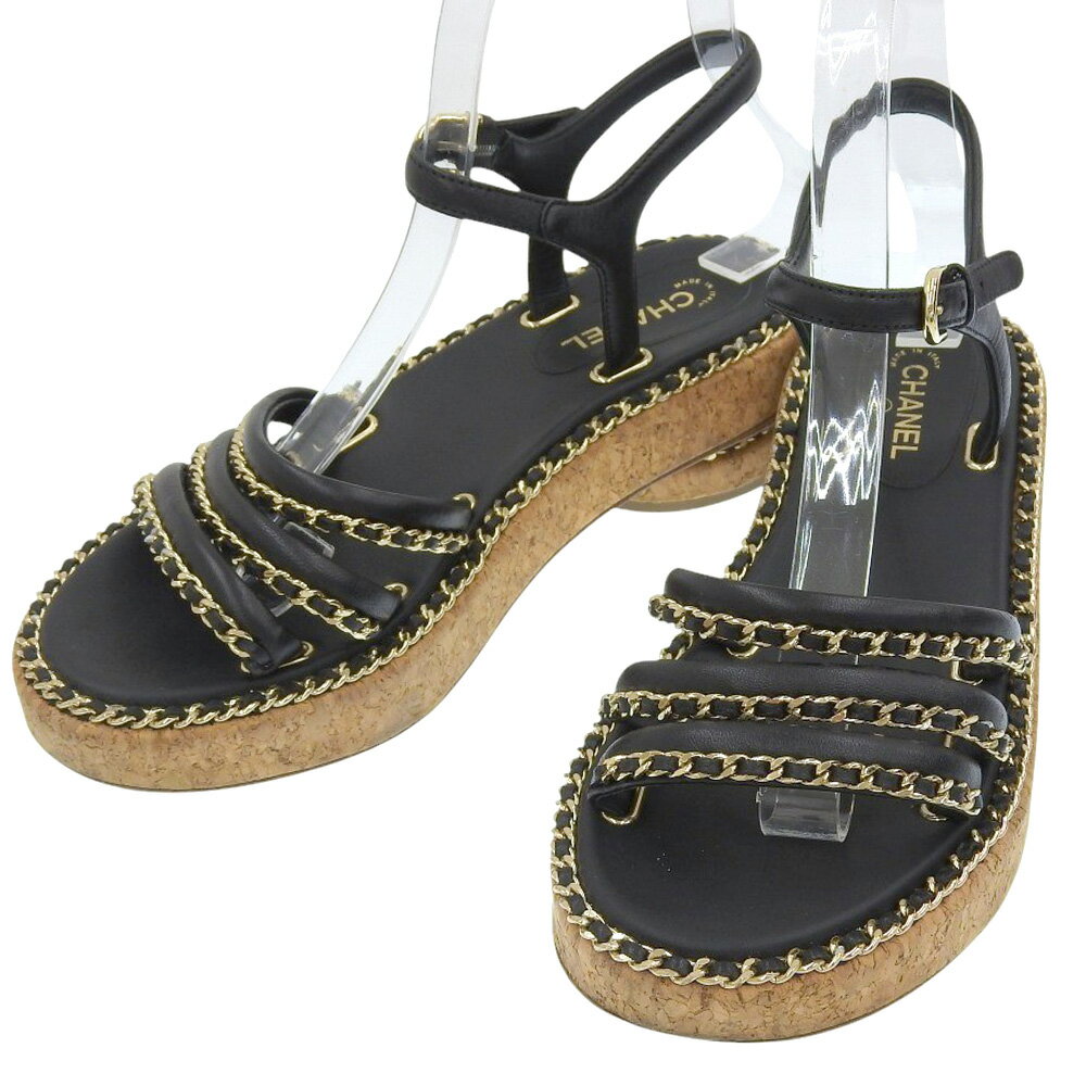 【CHANEL】25Cシンプル&ゴージャス★シャネルフラットサンダル 楽天市場】CHANEL(靴サイズ(cm)22.5)(サンダル|レディース