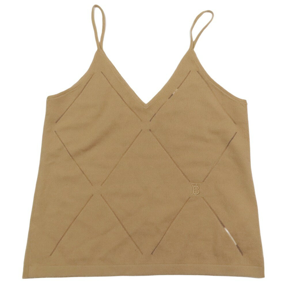 BURBERRY キャミソール ベージュ 36 チェック柄 フレア 可愛い BURBERRY キャミソール ベージュ 36 チェック柄 フレア 可愛い