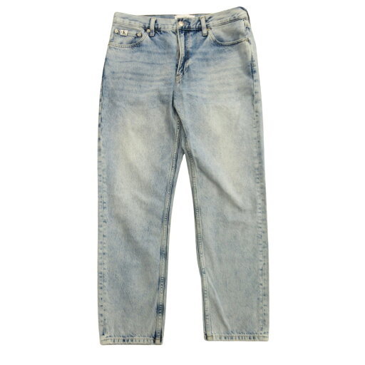 【中古】良品 Calvin Klein Jeans カルバンクラインジーンズ Dad Jean ウォッシュ デニム パンツ ロゴパッチ W32 インディゴブルー メンズ Luxs ブランド古着のリュクス 【中古】良品 Calvin Klein Jeans カルバンクラインジーンズ Dad Jean ウォッシュ デニム パンツ ロゴパッチ W32 インディゴブルー メンズ Luxs ブランド古着のリュクス