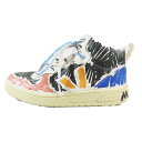 【中古】美品 VEJA ヴェジャ × MARNI マルニ ペイント加工 カラフルアート ハイカットスニーカー 靴 シューズ マルチカラー 23cm レディース Luxs ブランド古着のリュクス