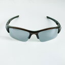 【中古】美品 Oakley オークリー FLAK ハーフリム サングラス 眼鏡 アイウェア ブラウン メンズ レディース Luxs ブランド古着のリュクス