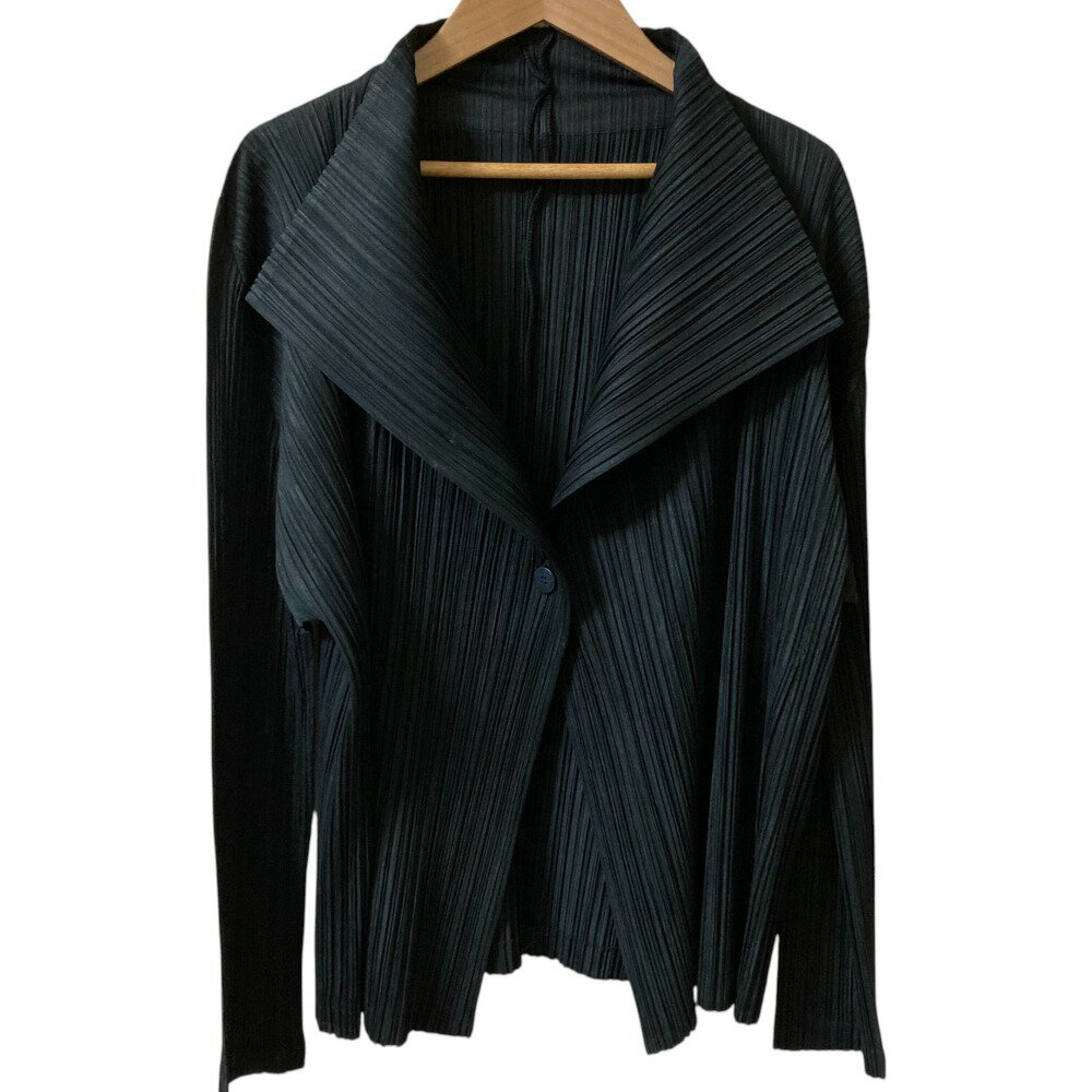 えびてんPLEATS PLEASE カーディガン【サイズ4】【ポリエステル 楽天市場】プリーツプリーズ PLEATS PLEASE カーディガンの通販