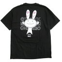 【中古】未使用 Complexcon Chicago × TM/KK コンプレックスコン 村上隆 かいかい Tシャツ カットソー カイカイキキ 半袖 XL ブラック メンズ Luxs ブランド古着のリュクス
