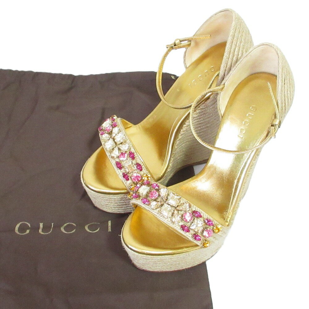 GUCCI グッチ GG ヒール サンダル 楽天市場】ビジュー(ブランドグッチ)(サンダル|レディース靴