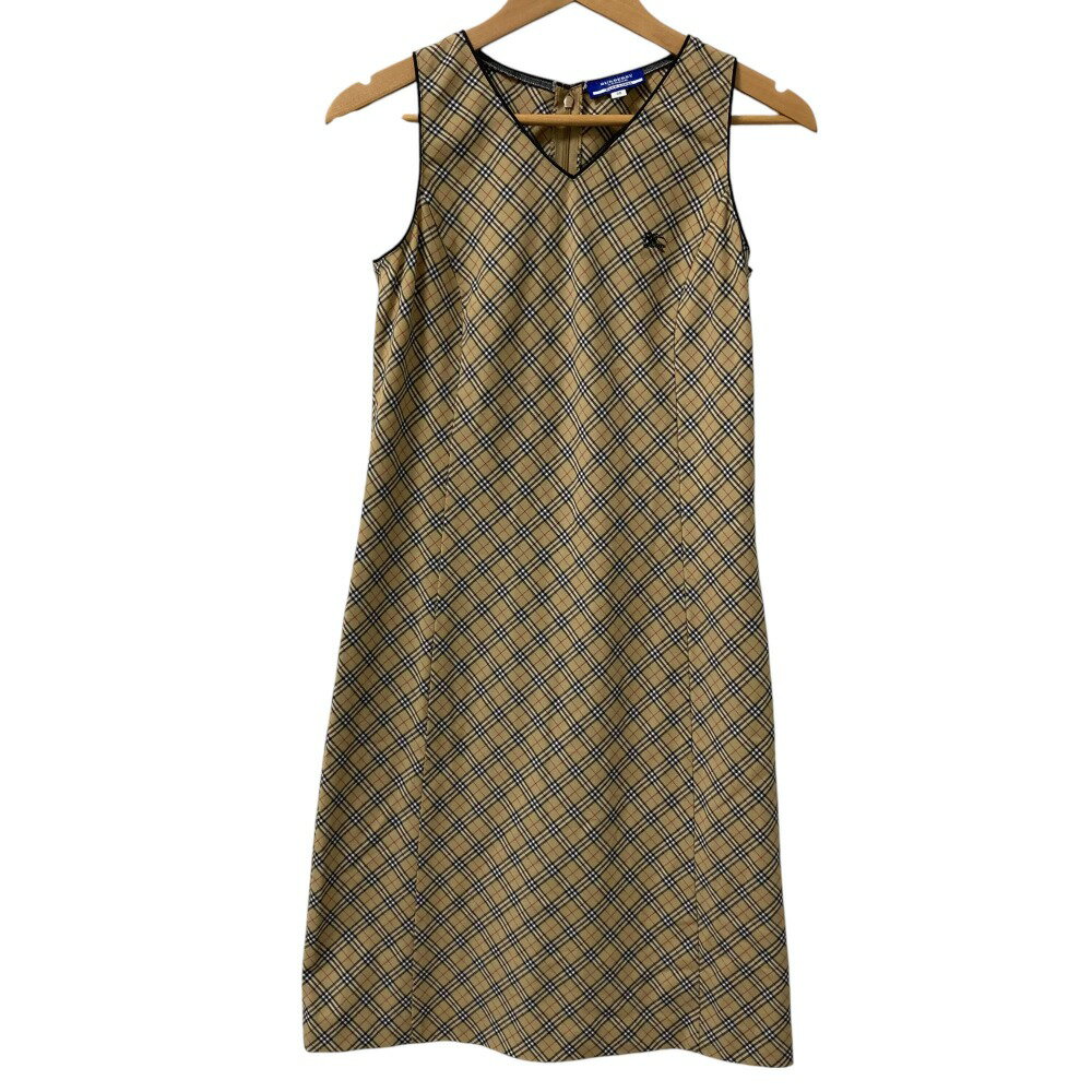 BURBERRY ワンポイント ノバチェック ニット ワンピース ネイビー 38 楽天市場】バーバリー ノバチェック(ワンピース|レディース