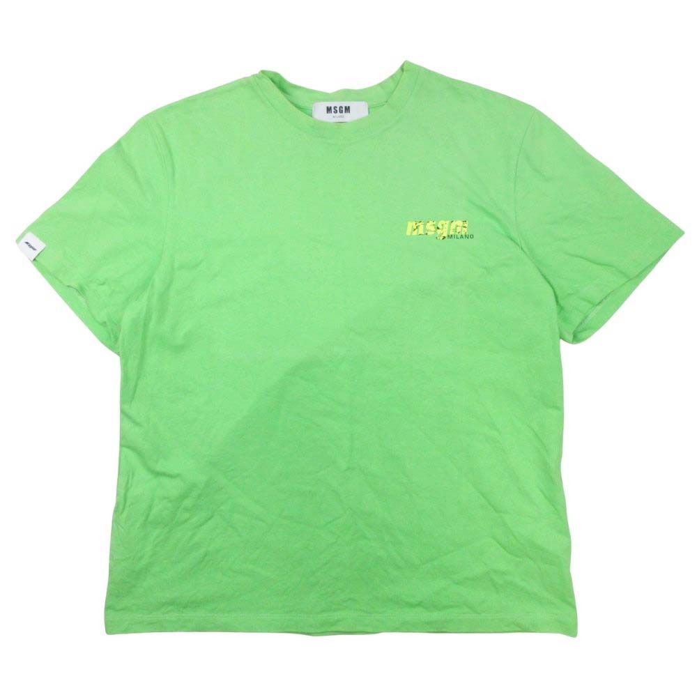 Tシャツ・カットソー MSGM Men T-shirt Green MM07237298 34 楽天市場】MSGM(カラーグリーン)(Tシャツ・カットソー