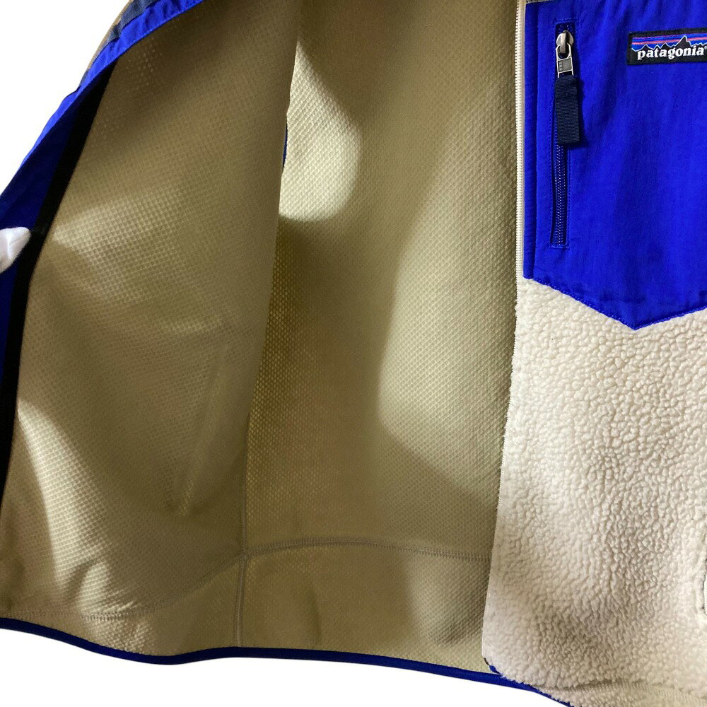 【中古】美品 patagonia パタゴニア クラシック レトロX ベスト 23048 サイズS ナチュラル メンズ Luxs ブランド古着のリュクス