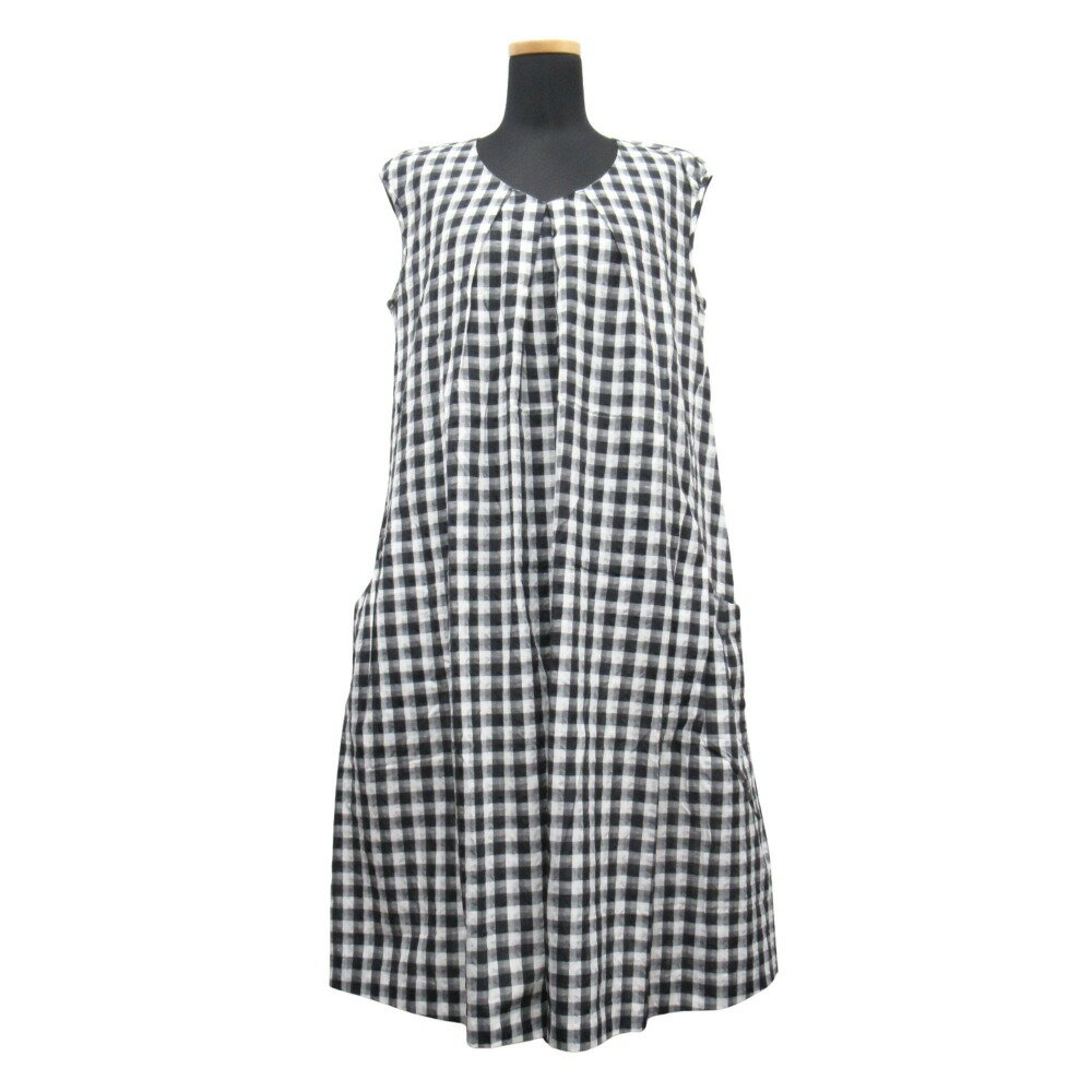 インゲボルグクリームピンクリボン付き コットンセットアップ（中古品） インゲボルグクリームピンクリボン付き コットンセットアップ