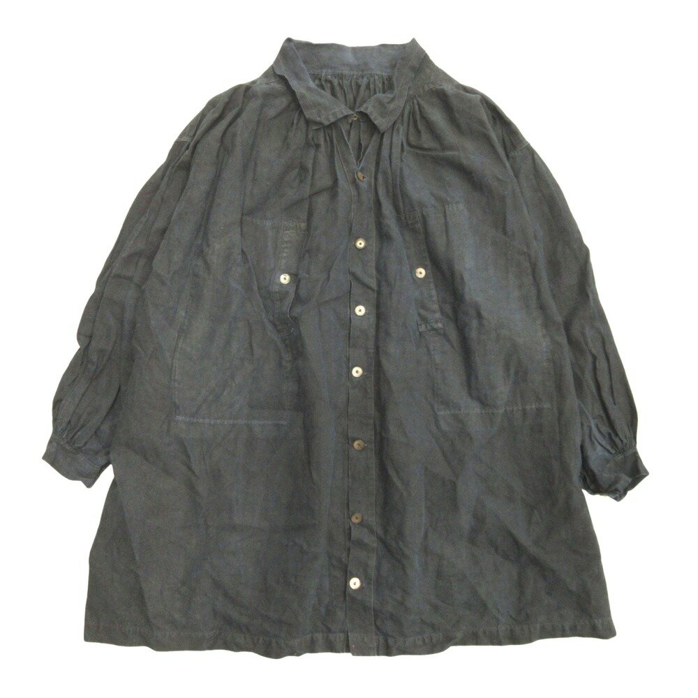 1900s フレンチリネン ファーマーズスモック Vintage / Used / Nineteenth century France / Linen smock