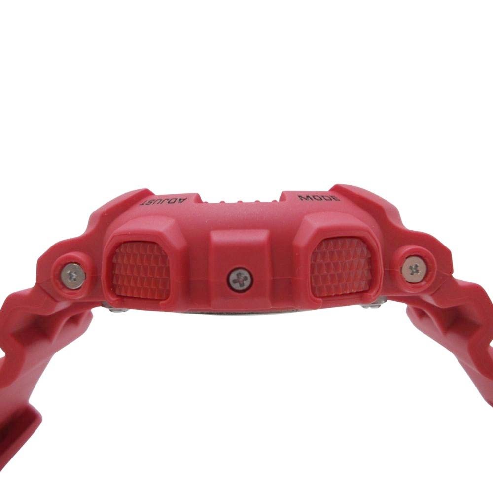 【中古】美品 CASIO カシオ G-SHOCK Gショック 腕時計 ウォッチ アナデジ クォーツ ブルー＆レッドシリーズ GA-110AC-4AJF 赤 メンズ Luxs ブランド古着のリュクス