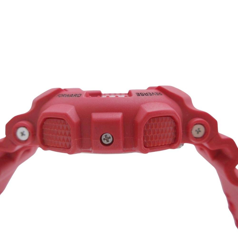 【中古】美品 CASIO カシオ G-SHOCK Gショック 腕時計 ウォッチ アナデジ クォーツ ブルー＆レッドシリーズ GA-110AC-4AJF 赤 メンズ Luxs ブランド古着のリュクス