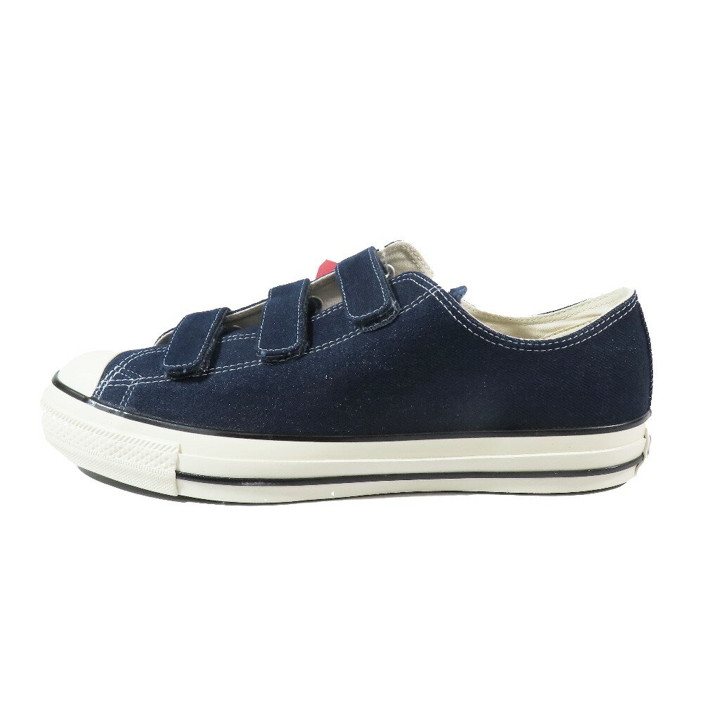 【中古】未使用 CONVERSE コンバース ALL STAR US DENIM V-3 OX U.S. ORIGINATO デニムローカットスニーカー 靴 シューズ インディゴ 11.5/30cm メンズ Luxs ブランド古着のリュクス