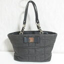 【中古】良品 kate spade new york ケイトスペード トートバッグ ハンドバッグ ブラック レディース Luxs ブランド古着のリュクス