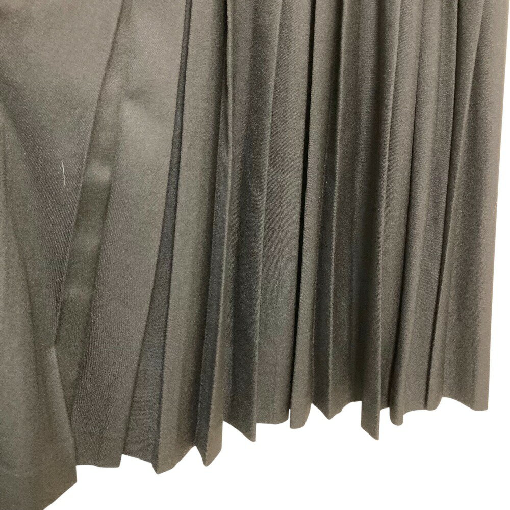 【中古】美品 CLANE クラネ プリーツロングスカート サイズ1 ブラック レディース Luxs ブランド古着のリュクス