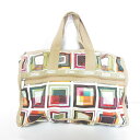 【中古】美品 LeSportsac レスポートサック ラージウィークエンダー ボストンバッグ マルチカラー レディース Luxs ブランド古着のリュクス