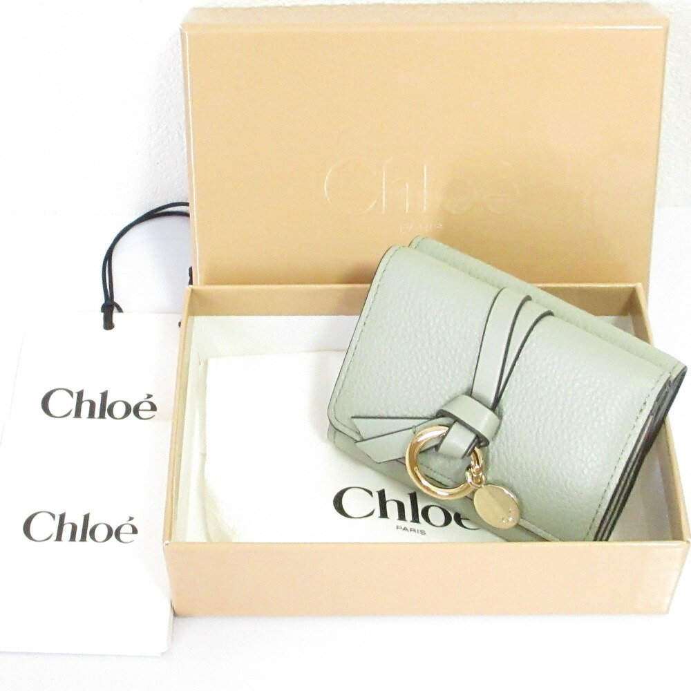 クロエ Chloe 財布　アルファベット　コンパクト　ウォレット 新品　未使用 Chloe（クロエ） 二つ折り財布 CHC25AP999 F57 ALPHABET
