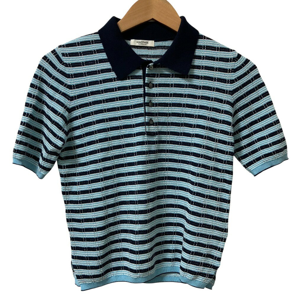 【中古】美品 25SS MACPHEE TOMORROWLAND マカフィー トゥモローランド コットンナイロンラメチェック ..