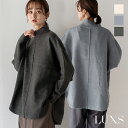 トップス レディース ニット ハイネック タートルネック プルオーバー 大人 ワイドシルエット サイドスリット レイヤード シンプル 無地 長袖 細見え 定番 大きいサイズ ゆったり 体型カバー blc-eb3013 春服 夏服 秋服 冬服 春夏 秋冬 父の日 プレゼント