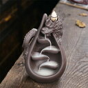 倒流香用 龍 倒流香用 香炉 幻想的 煙 倒流香 香炉 インテリア 陶器 風水 置き物 置物 香立て 線香 おしゃれ かわいい お香立て 線香立て 仏具 お線香...