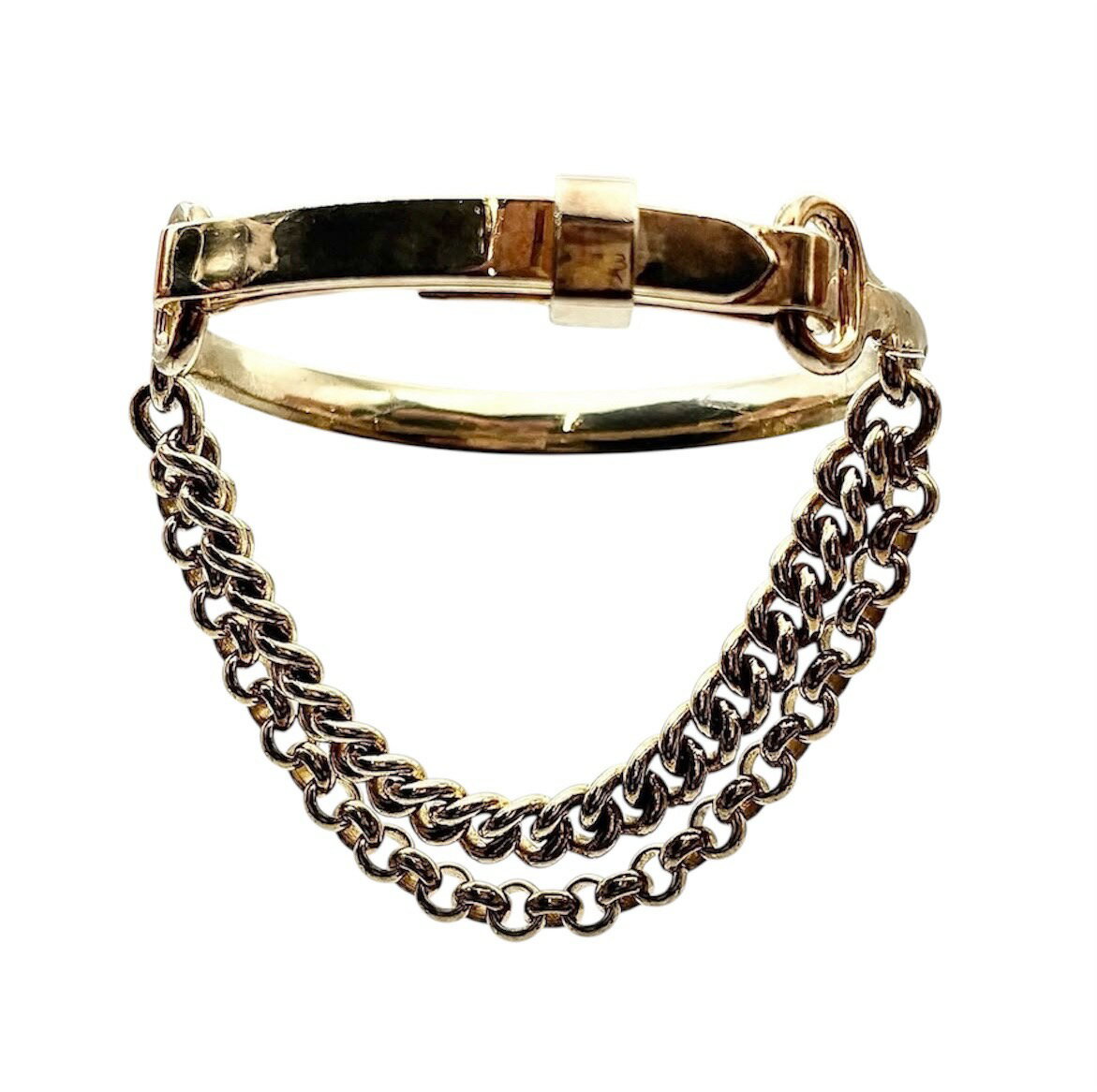 ★希少★ HERMES エルメス モールドゥブリッド ブレスレット アクセサリー シルバー 925 レディース