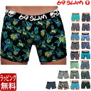 69SLAM メンズ コットン MPB シリーズ ロング ロックスラム ボクサーパンツ ブランド 正規品 下着 パンツ インナー 誕生日 プレゼント ギフト ラッピング 無料 彼氏 父 男性 旦那 大人