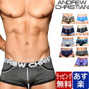 【ポイント2倍 クーポン！～3/27 1:59】ANDREW CHRISTIAN アンドリュークリスチャン ボクサーパンツ 前開き ボクサー andrewchristian メンズ ブランド 正規品 下着 パンツ インナー 誕生日 プレゼント ギフト ラッピング 無料 彼氏 父 男性 旦那 大人