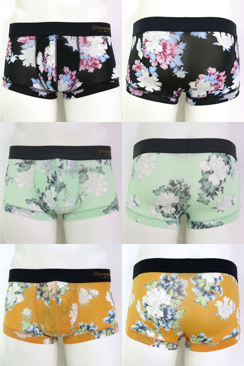 Gravevault メンズ ローライズ ボクサーパンツ グレイブボールト Rinpa Botan ローライズ ブランド 正規品 下着 パンツ インナー ローライズ 誕生日 プレゼント ギフト ラッピング 無料彼氏 父 男性 旦那 速乾 バレンタイン格安通販　バレンタイン　人気　ランキング