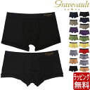 Gravevault グレイブボールト ショート ローライズ ボクサーパンツ メンズ 下着 Plain 無地 シンプル 定番 カラフル ツルツル 芸能人 ブランド 正規品 パンツ インナー ローライズ ギフト ラッピング 無料 男性 速乾