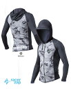 RACERZAP レーサーザップ RZ Summer HOODIED (ミリタリー/ブラック) SUP サップ ジャケット 1mm ウェットスーツ サポートスー...