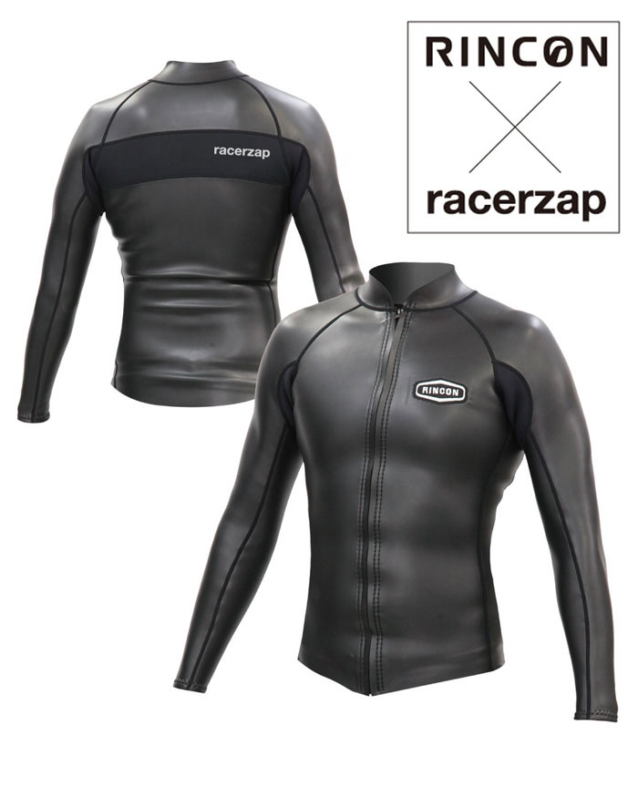 RACERZAP レーサーザップ RZ Light Jacket For Men (ブラック/ブラック) SUP サップ ジャケット 1mm ウェットスーツ サポートスーツ 男性用 メンズ 送料無料