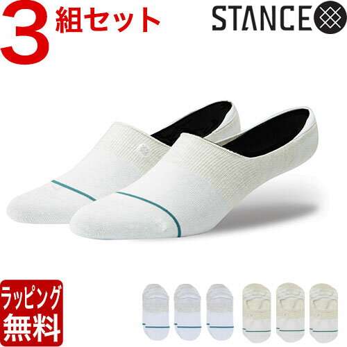 楽天ラグジュリアス インナーワールド3組セット STANCE SOCKS スタンス ソックス gamut2 アンクルソックス 3足 セット 福袋 2024 くるぶしソックス メンズ 靴下 男性用 フットカバー 浅履き ショートソックス ショート 丈 スニーカーソックス ブランド