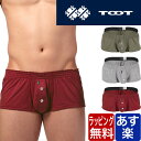 TOOT デラヴェ ハイマテリアル フィット トランクス メンズ ブランド 芸能人 下着 パンツ インナー ローライズ ボクサーパンツ 誕生日 プレゼント ギフ...