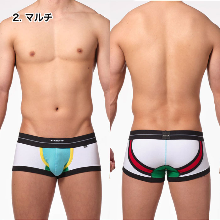 TOOT XL カラフル下着 TOOT メンズボクサーパンツ（色：マルチ