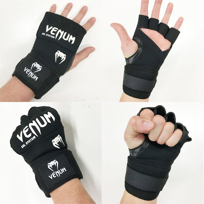VENUM ベヌム ボクシング 簡単 バンテージ マジックテープ インナー グローブ 衝撃吸収ゲルパッド入り ブランド 正規品 格闘技 キックボクシング 総合格闘技 MMA コンバット メンズ 男 レディース 大人用 バレンタイン格安通販　バレンタイン　人気　ランキング