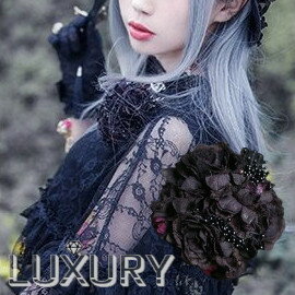 ロリータ Sweet Dreamer Vintage Vintage風コサージュ コサージュのみ ヘアアクセサリー両用 ゴスロリ