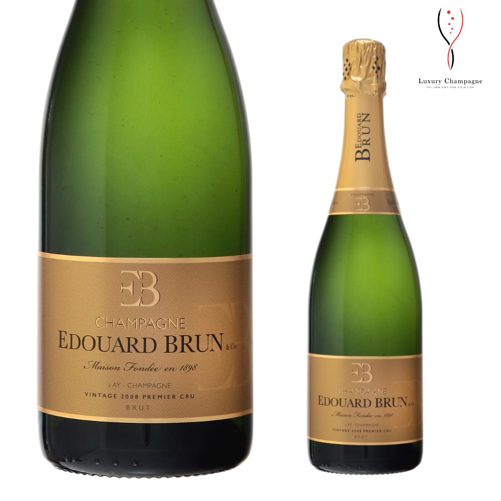 【送料無料】エドゥアールブラン ミレジメ2012 プルミエクリュ 750ml Edouard Brun Vintage2012 Premier Cru 送料無料 最短当日発送 贈答用 シャンパン シャンパーニュ 日本初入荷 ウクライナ 寄付 ラグシャン