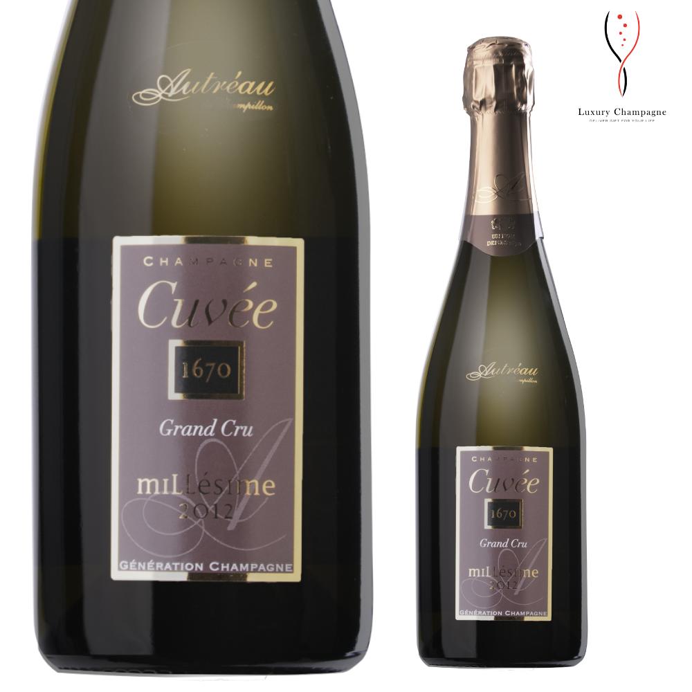 【送料無料】オウティエオール キュヴェ1670 ミレジメ2012 グランクリュ 750ml Autr?au Cuvee 1670 Grand Cru Millesime 2012 送料無料 最短当日発送 贈答用 シャンパン シャンパーニュ ウクライナ 寄付 ラグシャン