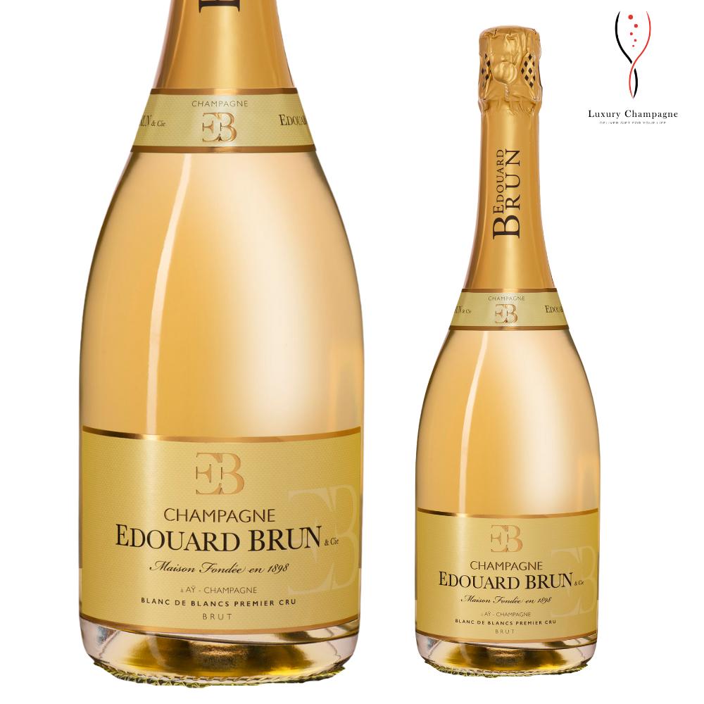 【送料無料】エドゥアールブラン ブランドブラン プルミエクリュ 750ml Edouard Brun Blanc de Blancs Premier Cru 送料無料 最短当日発送 贈答用 シャンパン シャンパーニュ 日本初入荷 ウクライナ 寄付 人道支援 平和 ラグシャン