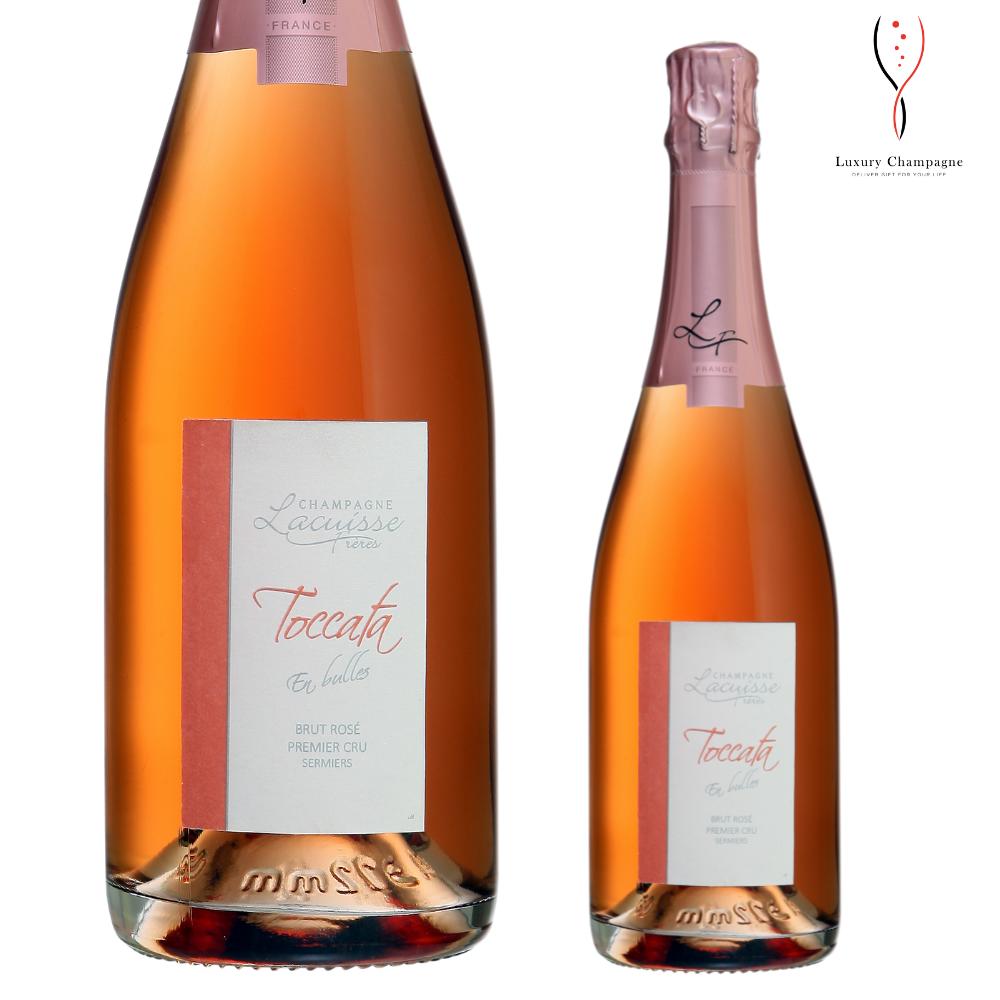 【送料無料】ラキュイス・フェレー ブリュット ロゼTOCCATA プルミエクリュ 750ml Lacuisse Freres Brut Rose Toccata Premier Cru 送料無料 最短当日発送 贈答用 シャンパン シャンパーニュ 日本初入荷 寄付 人道支援 平和 ラグシャン