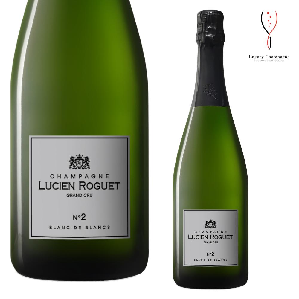 【送料無料】リュシアン・ロゲ ニュメロ・ドゥー ブラン・ド・ブラン グラン・クリュ 750ml 正規品 Lucien Roguet N°2 Blanc de Blancs Grand Cru グランクリュ マイィシャンパーニュ シャルドネ 送料無料 シャンパン シャンパーニュ