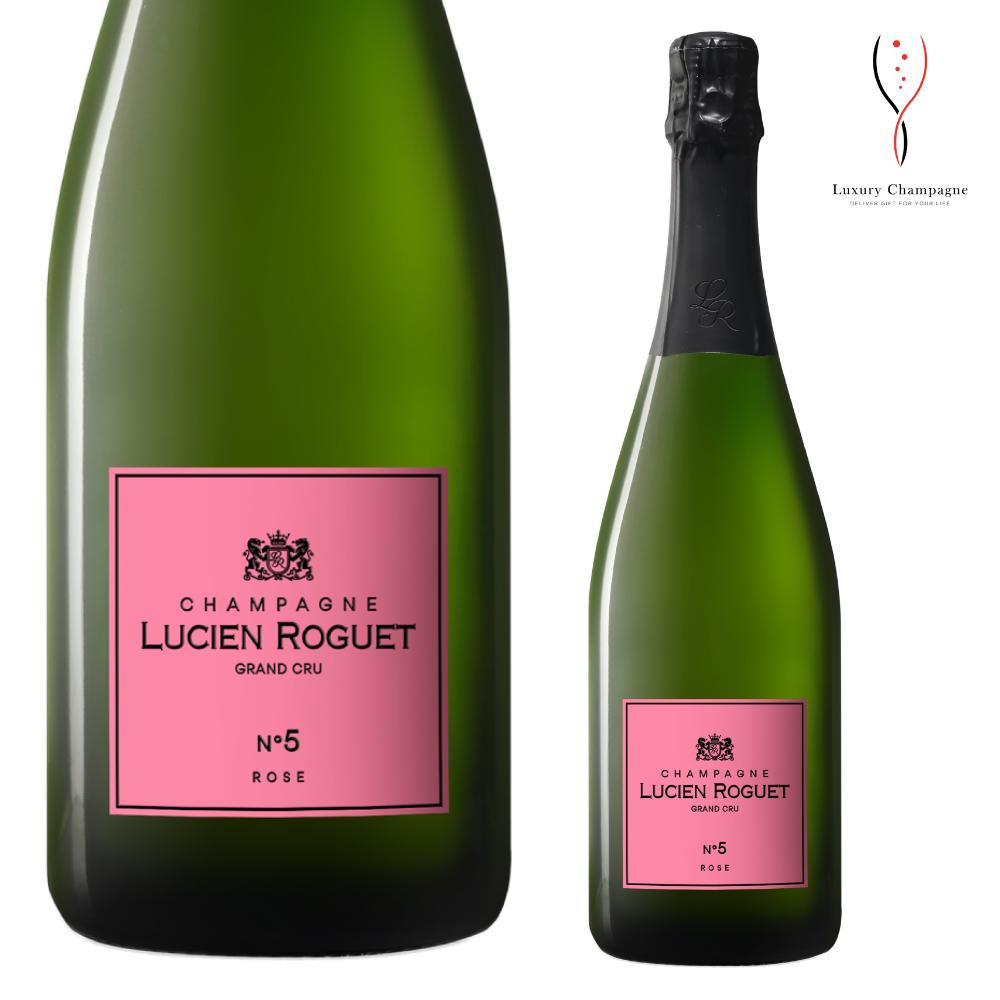 【送料無料】リュシアン・ロゲ ニュメロ・サンク ロゼ グラン・クリュ 750ml 正規品 Lucien Roguet N°5 Ros? Grand Cru グランクリュ マイィシャンパーニュ 送料無料 シャンパン シャンパーニュ