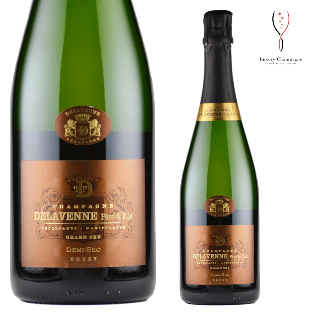 【送料無料】ドゥラヴェンヌ ペール＆フィス ドミ・セック グラン・クリュ 750ml 正規品 Delavenne Père & Fils Demi-Sec Grand Cru グランクリュ ブジーピノノワール シャルドネ 送料無料　シャンパン シャンパーニュ 甘口