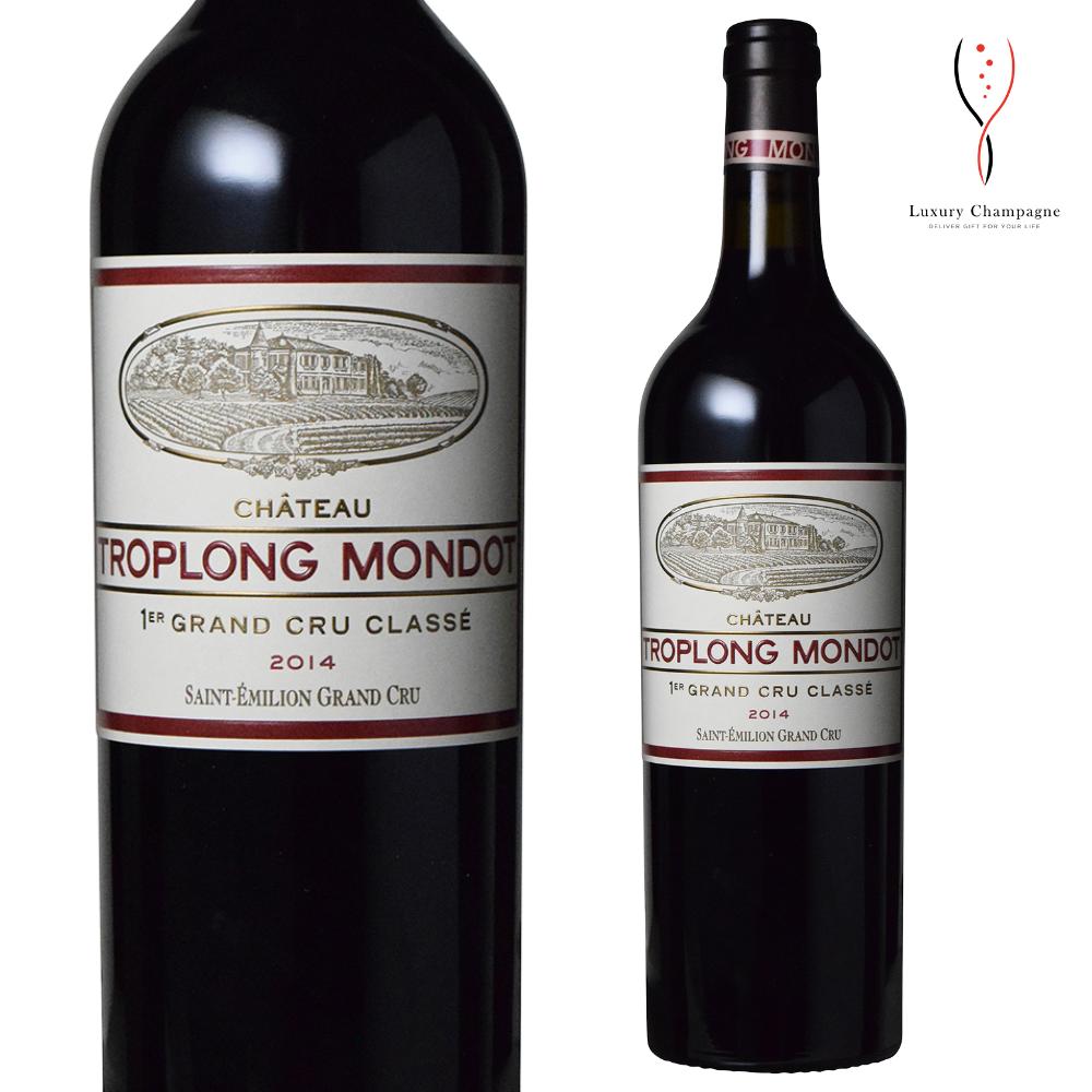 【送料無料】シャトー トロロン モンド 2014年 赤ワイン 750ml Chateau Troplong Mondot Red ボルドー サンテミリオン 第1級格付B 送料無料 最短当日発送 贈答用 フランス ワイン Bordeaux Saint Emimion Premier Grand Cru