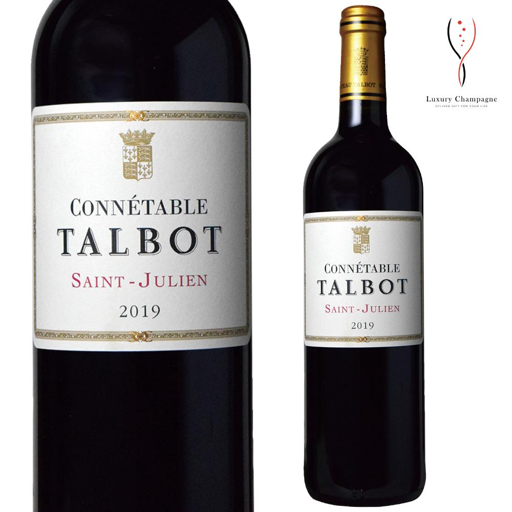 【送料無料】コネターブル・タルボ 2019年 赤ワイン 750ml Connetable Talbot Red ボルドー サンジュリアン メドック 第4級格付 セカンドライン 送料無料 最短当日発送 贈答用 フランス ワイン Bordeaux